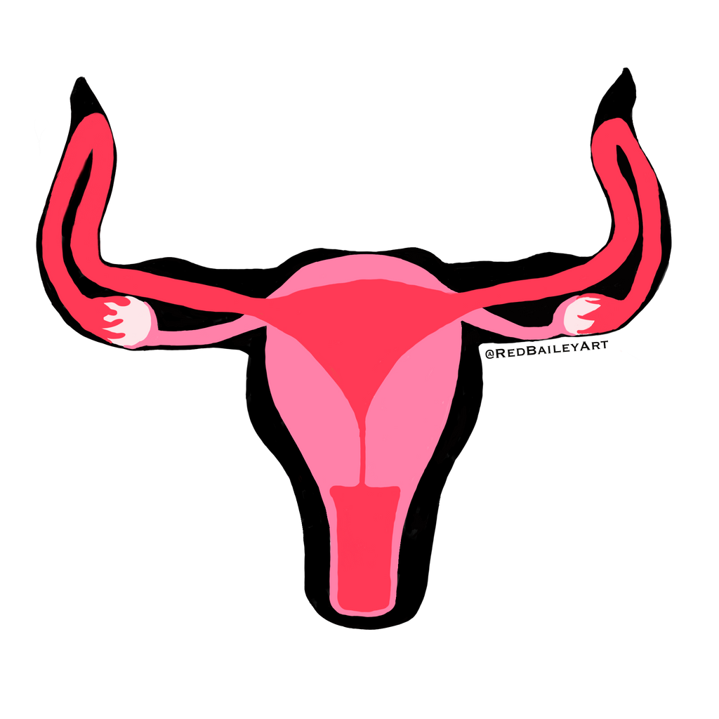 Reproductive Cow Sticker